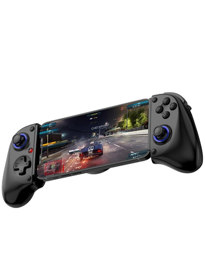 وحدة تحكم ألعاب الهاتف المحمول Bluetooth ل Nintendo Switch 2 و iOS و Android والأجهزة اللوحية، قبضة لوحة الألعاب اللاسلكية مع عصا التحكم في تشغيل تأثير Hall، وحدة تحكم الهاتف المريحة لأجهزة iPhone و iPad Pro و Samsung - Image 1